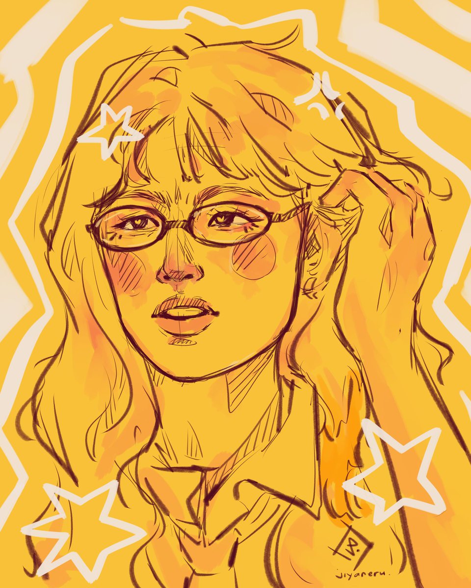 ikaw ay dilaw (quick sketch for actress maloi!) 💛