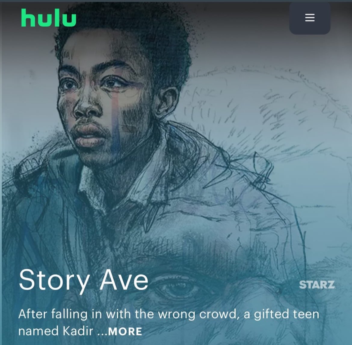 STORY AVE now on <a href="/hulu/">Hulu</a>!!