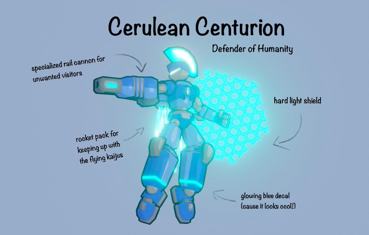 BoxTentacles's tweet photo. “To fight monsters, we created monsters of our own.” Or in this case a few really cool giant robots! Such as Centurion! #blender #bender3d #b3d #Decimationseries https://t.co/WxgRdJaHrJ