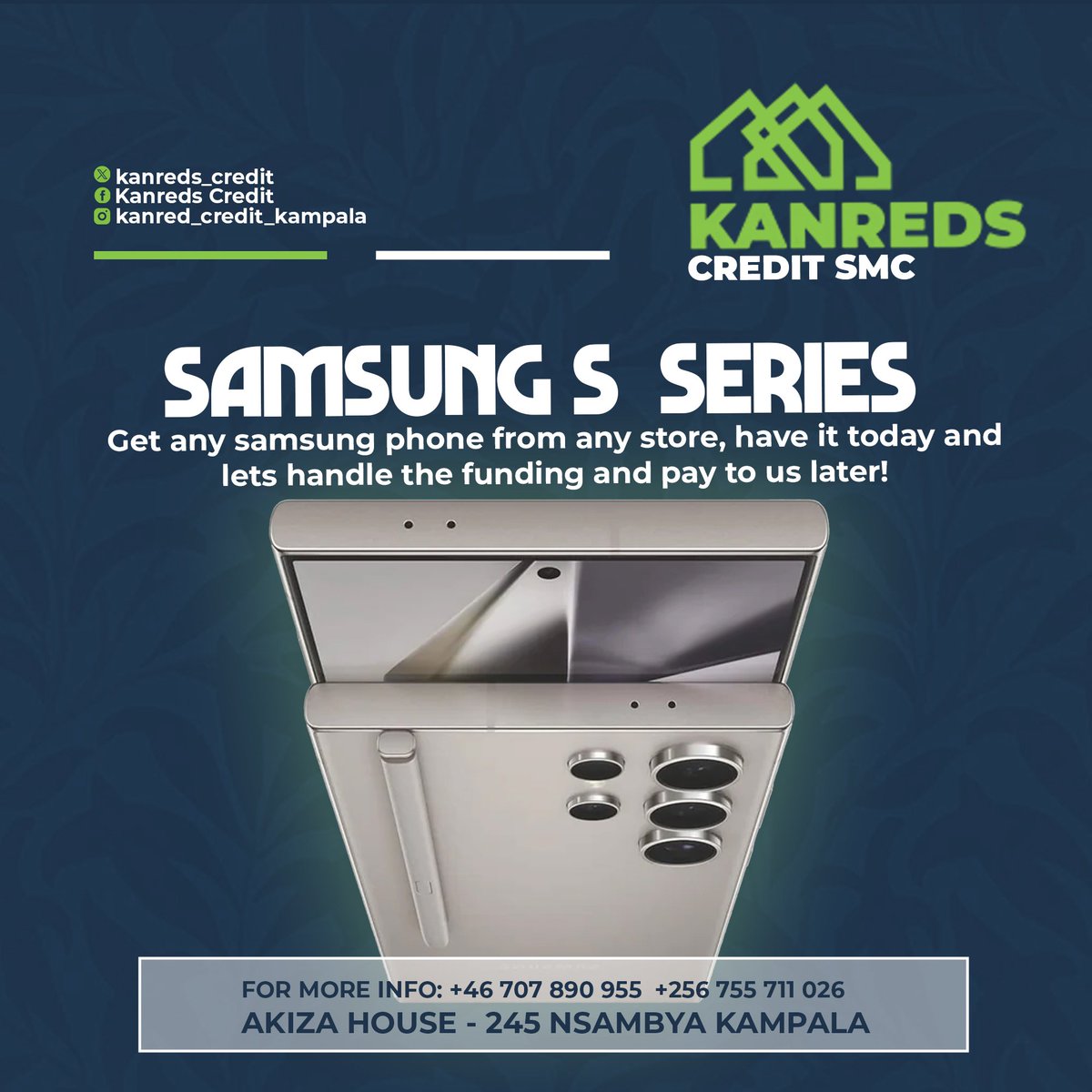 kanreds_Credit's tweet photo. Buy Now 💫 Pay Later, financial service is all here for you. Your productivity depends on the tool you are using. 

At Kanreds Credit, we bring efficiency to your life. 

Contact us on 0755711026 or whatsapp at +46707890955

#zisoboka #loanuganda #creditkampala #efris #umra https://t.co/S9GBzhjzEG