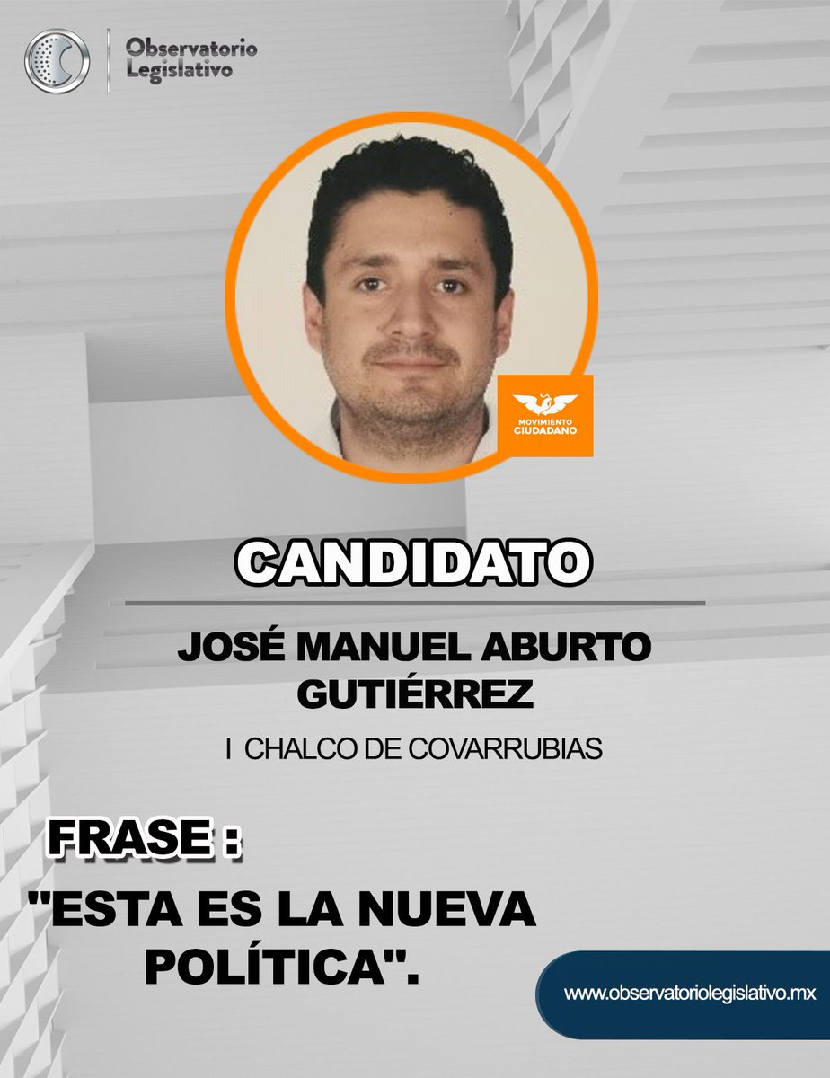 LegislativoMx_O's tweet photo. 👀 Conoce a l@s candidat@s por la diputación local del #DistritoI, #Chalco.✨
.
.
.
.
@ManuelAburtoMC @MGChalco @SilviaBarberen4
#Elecciones2024🗳️ #vota2dejunio https://t.co/7Eqp5E455L