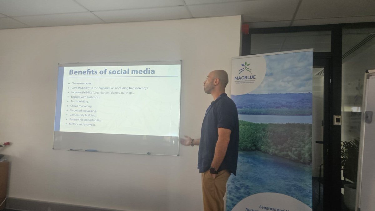 SPC's communications delivered training to our partner @GIZPasifika on understanding, analysing, and predicting the social media landscape in the #Pacific for the MACBLUE project under @DEarthPacific Check out 👇 MACBUE: bit.ly/3UXn57Y DEP: bit.ly/4buUiyN