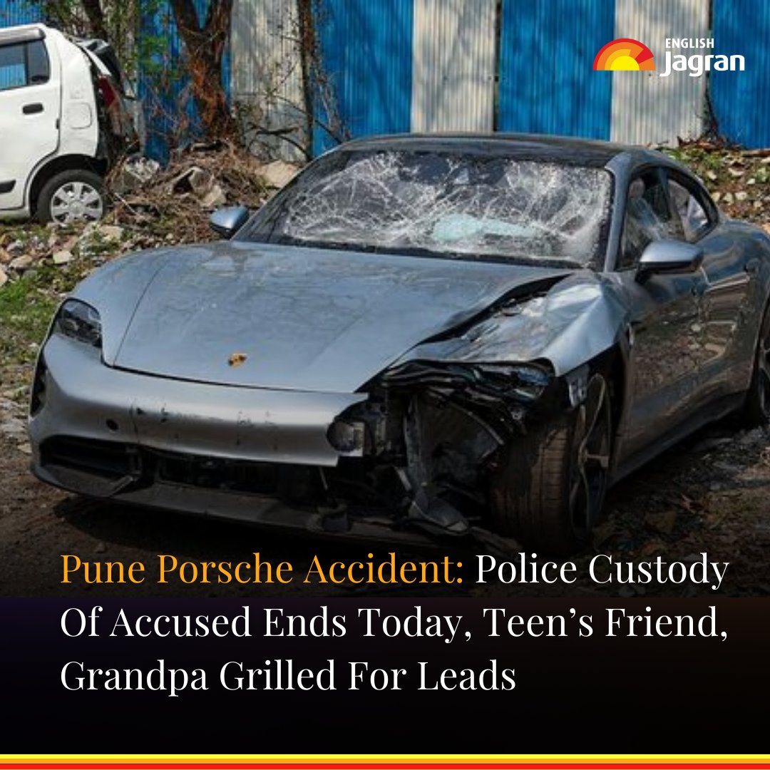 The Pune Police on Thursday questioned the teen's grandfather and friend about the horrifying car hit-and-run event. They also performed a forensic examination on the car to gather evidence. Read More: tinyurl.com/pnnezpmh #PunePolice #Grandfather #HitAndRunEvent