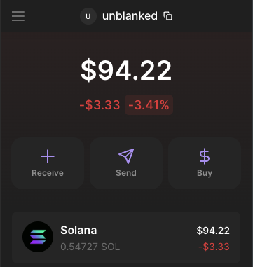 Unblnkd's tweet photo. rough week. went from 2 sols to 0.5
main reason for losses are hesitation and impatience. 
emotions is very hard to control especially when using the capital you initially put in. 

Move on, and run it back. https://t.co/SsVeCBz5D8
