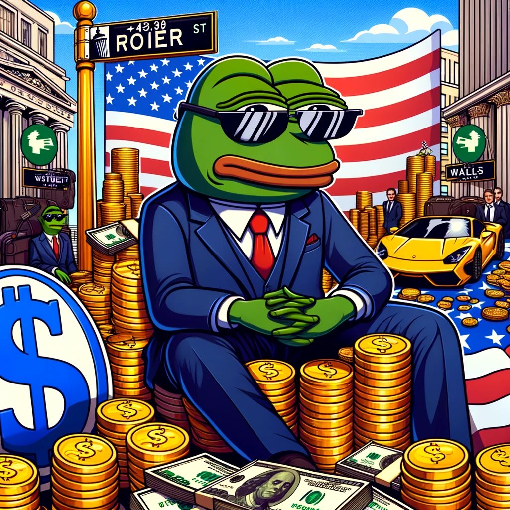 Stranger: Hey sir what do you do for living !?

Me: I bought $USPEPE under $1M mc 

- True story from the future 

The US $PEPE 🇺🇸

Chart: dextools.io/app/en/ether/p…