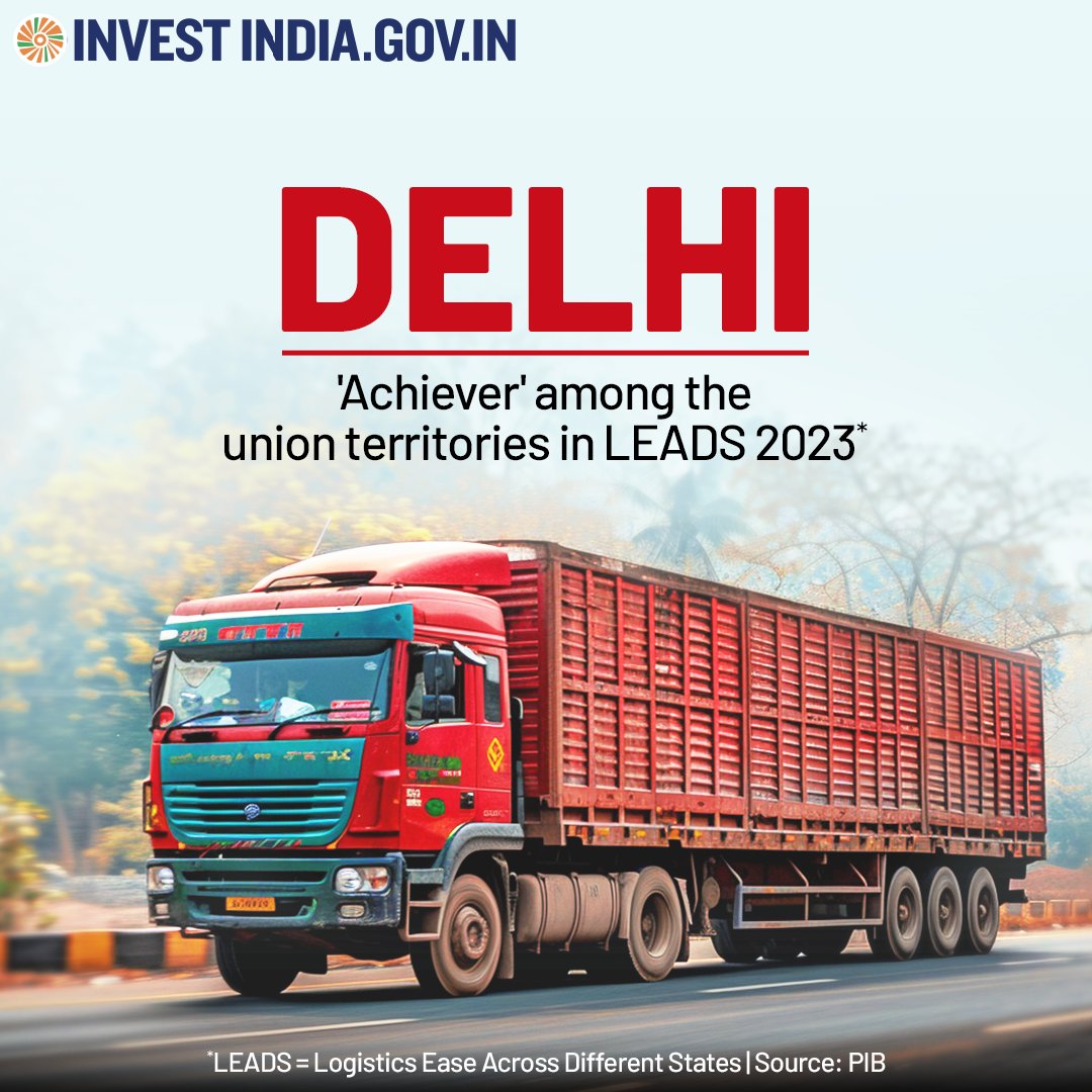 investindia's tweet photo. #Delhi has 29 planned industrial areas/estates, laying the foundation for economic growth &amp; innovation. Invest in the #unionterritory’s promising landscape &amp; be part of its thriving business ecosystem.

Know more at https://t.co/BbNKJmRsLT

#InvestInIndia #InvestIndia #LEADS2023 https://t.co/Fcya7szqHu