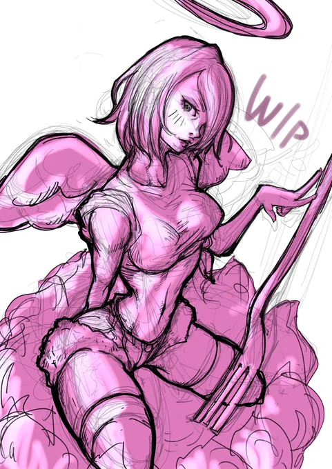 13人目!ラフ!#WIP 