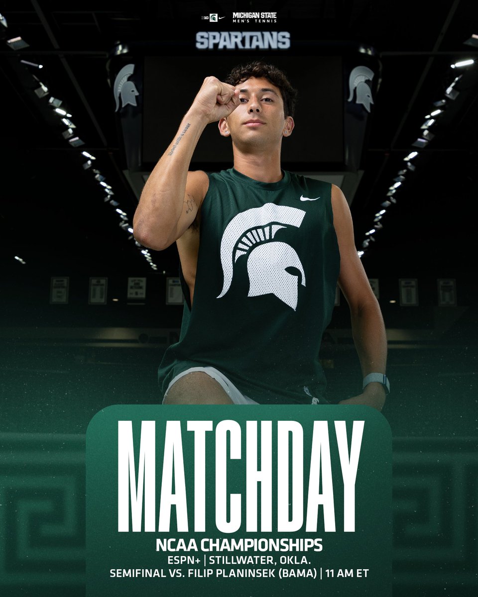 Cancel your meetings, Ozan plays for a spot in the National Championship match this morning! 🎾 NCAA Singles Semifinal 🕚 11 a.m. ET 📺 ESPN+ or sprtns.co/4bNsaGL 📊 sprtns.co/4bgMn85 #GoGreen