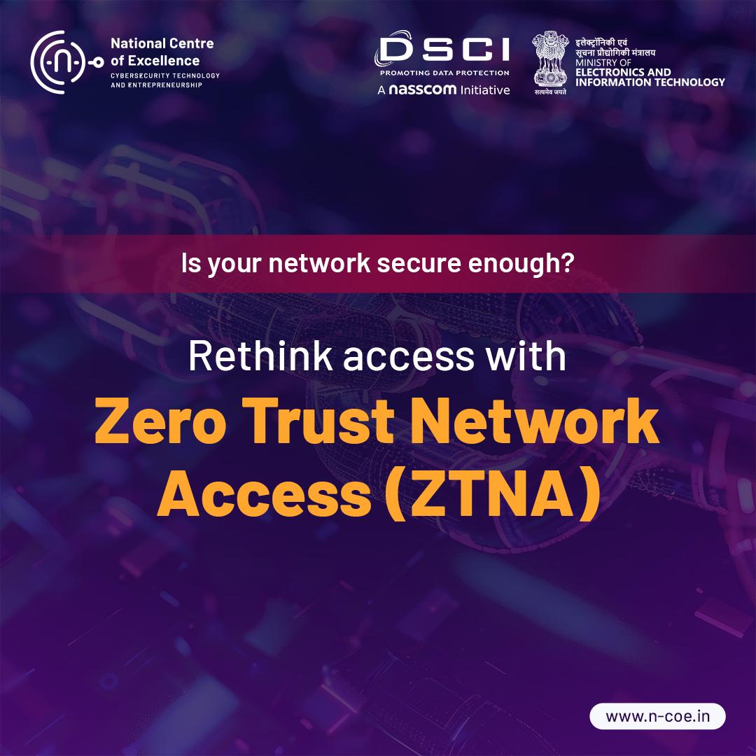 CoeNational's tweet image. Traditional security models are insufficient in today&apos;s threat landscape. #ZeroTrustNetworkAccess (ZTNA) ensures least privilege access by verifying users, devices &amp;amp; apps.
Benefits:
*Enhanced Security
*Granular Control
*Centralized Access
Visit:n-coe.in
