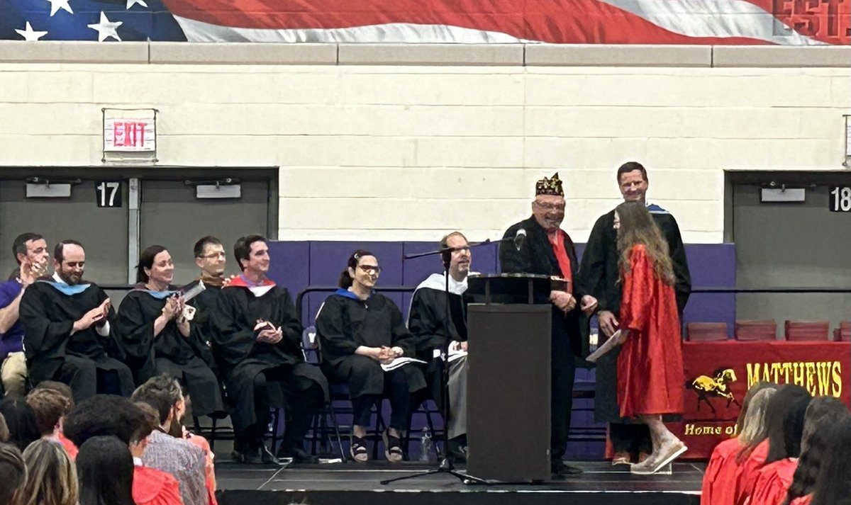 Special congrats to our two members who received the American Legion awards tonight: Emily T.  and Michael S. 
We are so proud of you! ♥️💛😊🥇