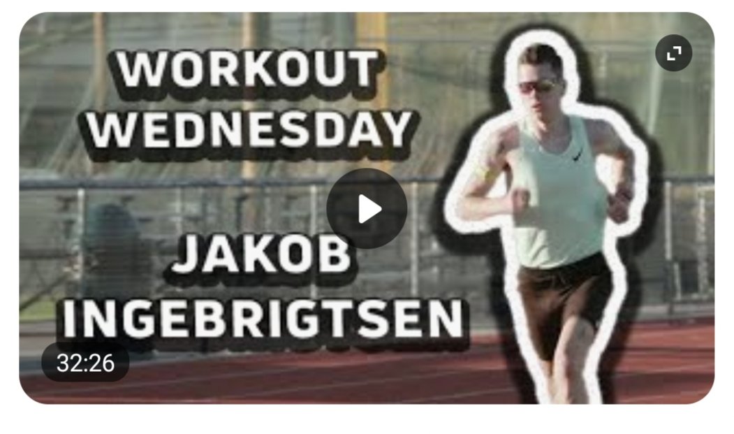 FloTrack have produced a top quality video of Jakob Ingebrigtsen's running 12x400m; 10x200m at altitude. This is a fantastic insight into his training. Highly recommended viewing for any runner. This sort of direct insight and content simply wasn't available when I was a runner.