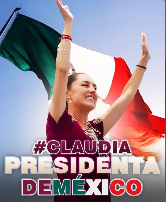 @Claudiashein #VotoMasivoPorMorena2024