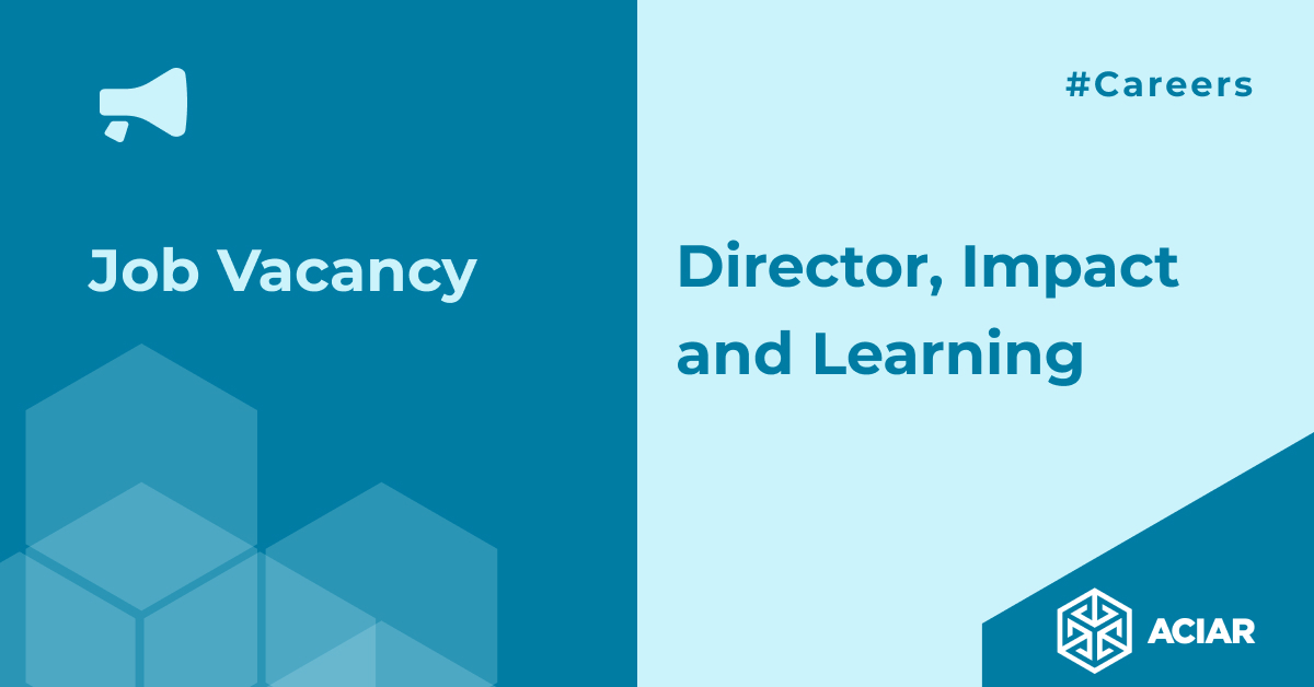 📢 #Hiring: Director, Impact and Learning Lead a portfolio of impact assessments framed within the Sustainable Development Goals, the requirements of the Australian Government International Development Policy and ACIAR’s strategy. Apply by 17 June 2024 bit.ly/3yyNXU8