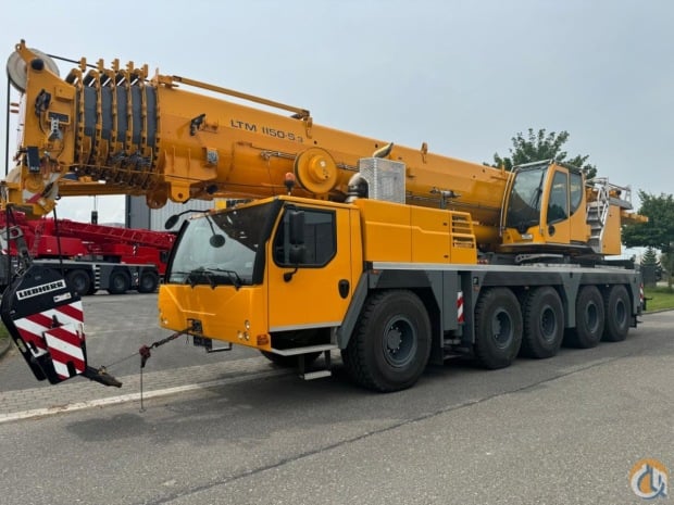 ARRIVING JUNE 20TH - 2022 Liebherr LTM 1150-5.3 20,625 KM’s & 1,343 upper hours - 150 Ton • 66 meter boom • Hydro jib • 2 winches cranenetwork.com/crane/all-terr… #Liebherr #ALlTerrainCrane #UsedEquipment #Cranes #CraneNetwork