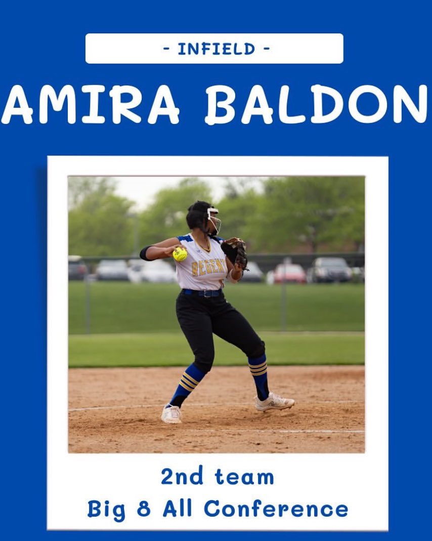 Another 🐈‍⬛ getting All-Conference recognition! Congrats <a href="/amira_baldon/">Amira Baldon</a>