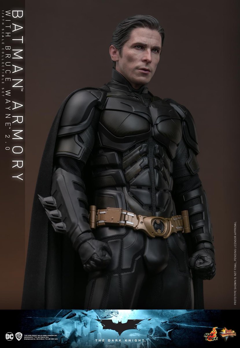 【The Dark Knight - 1/6th scale Batman Armory with Bruce Wayne (2.0) Collectible Set】 New announcement! Part 1 #Batman #BruceWayne #TheDarkKnight #DCComics #DCEU #hottoyscollectibles #sixthscale