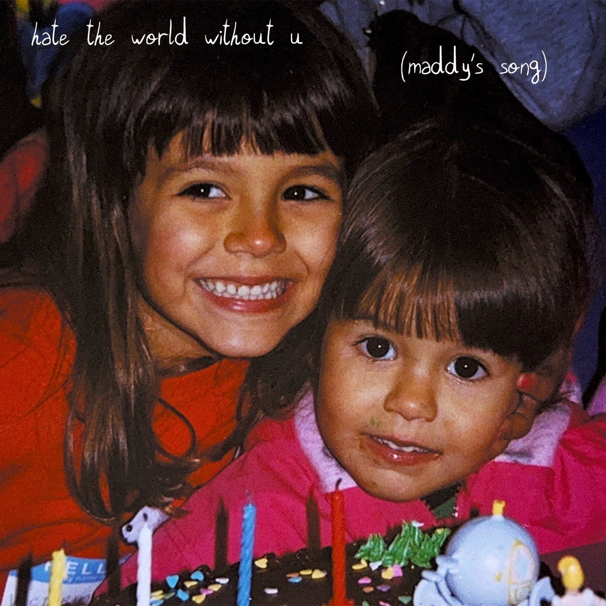 VictoriaJustice's tweet photo. hate the world without u (maddy’s song) is out everywhere now ☺️💕

I am so excited to share this one with you all. This is by far the most special and personal song I’ve ever released. I kept this song a secret from my sister for 2+ years. This year finally felt like the right time to put it out, as an early birthday gift for her (her actual birthday is the 28th 🎈) 

I’m lucky enough to call my sister my best friend. Madz I love you & I don’t know what I would do in this life without you. @themadisongrace 

I hope this song makes you think of someone you couldn’t do life without. That one person who’s been through it all with you & makes life that much better. 

Go stream & tag the person in your life that needs to hear this 🥹

Big hugs!!! 🫂 

Vic