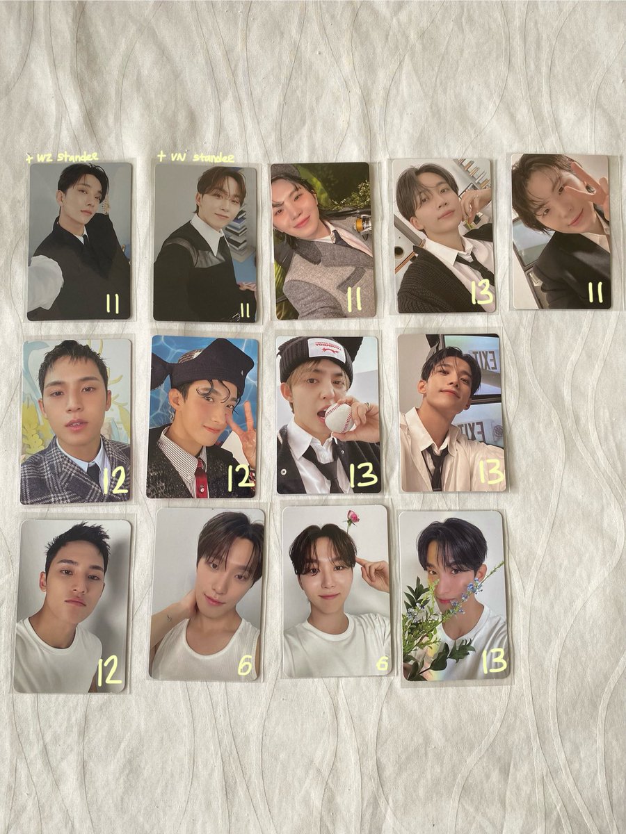 WTS SVT PCS BULK pt1

1. OT13 pcs (has 4 set)
2. 17 THE BEST ALBUM *fresh pulls

— a thread *rules at the end #pasarseventeen #pasarseventeenmy #pasarSVT