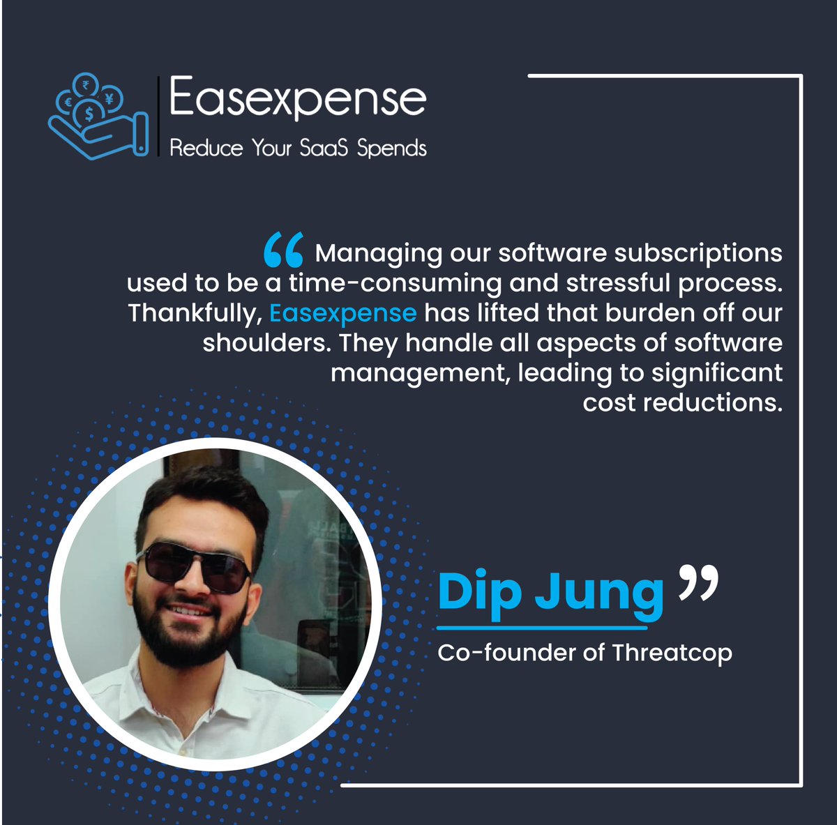 easexpense's tweet photo. We are glad to have some wonderful comments from one of our valued customers! 🎉
We appreciate our client's nice views and faith in our abilities. These kinds of alliances inspire us to keep providing excellence every day.
#CustomerSuccess #TeamWork #ThankYou https://t.co/09Zqjdd9Gq