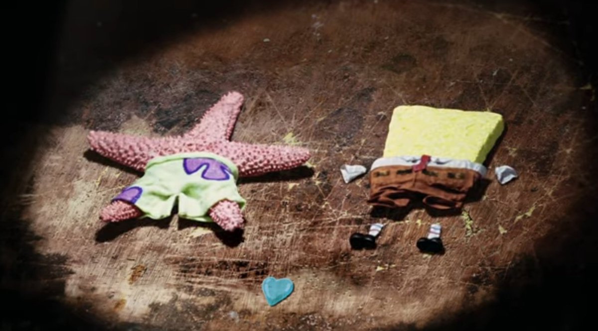 'Bring back color and lighting in cinema' and I'm talking about the live-action parts of the Spongebob Movie