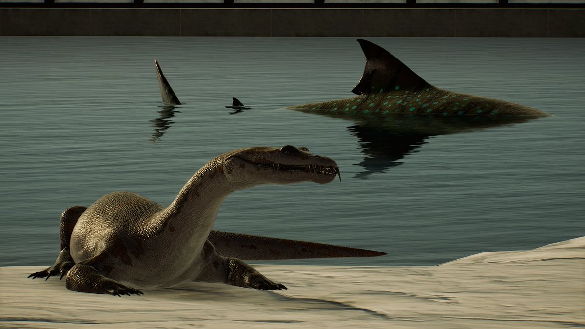 puppetpaws's tweet photo. @JW_Evolution I released one to avenge my murdered ichthyosaurs, but she befriended their murderers. :[ https://t.co/7Cf8mXYmaD