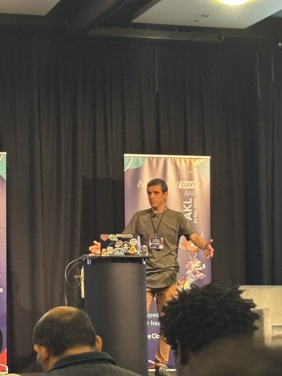 Atilio Ranzuglia, Head of Data and AI, showing us how to make data a first-class citizen at #SLSDaysANZ