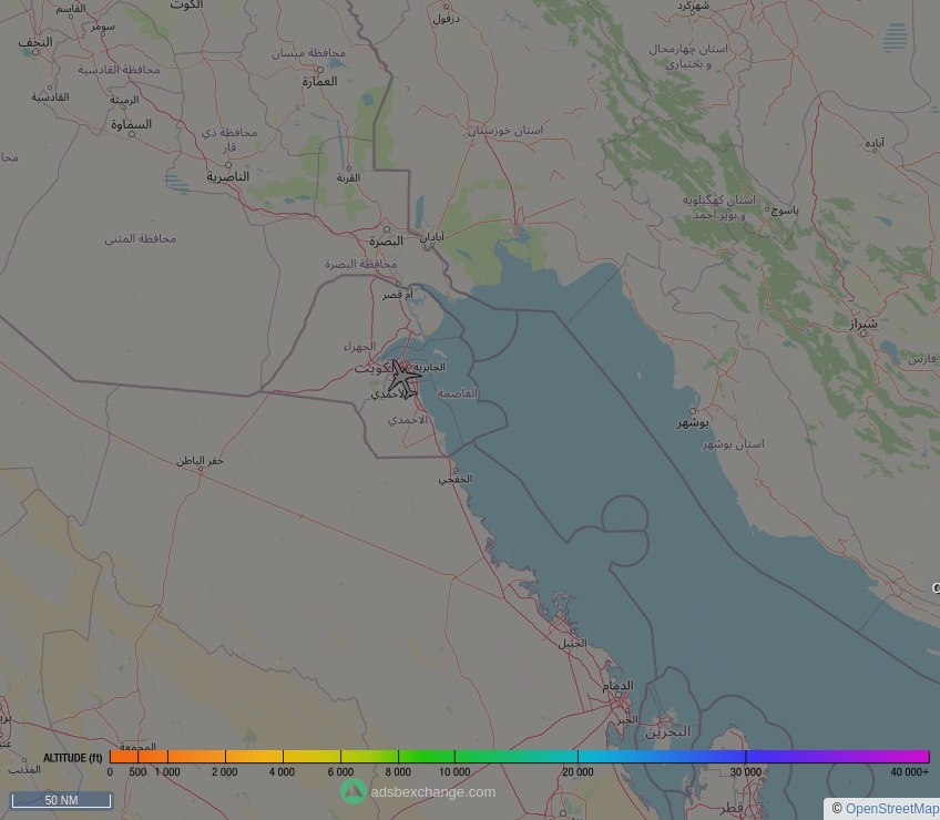 IntelskyB's tweet photo. ๐ฎ๐น Italian Air Force โ๏ธ B762 ( Boeing KC-767A )ย (MM62228, #33FE77) as flight #GOSSIP12 was just spotted over ๐ฐ๐ผ Al Farwaniyah, #Kuwait.
๐ด Live tracking:
https://t.co/H8QWeGfleQ
๐ผ๏ธ by https://t.co/DmPVsxJHer https://t.co/7bqR5nhwYk