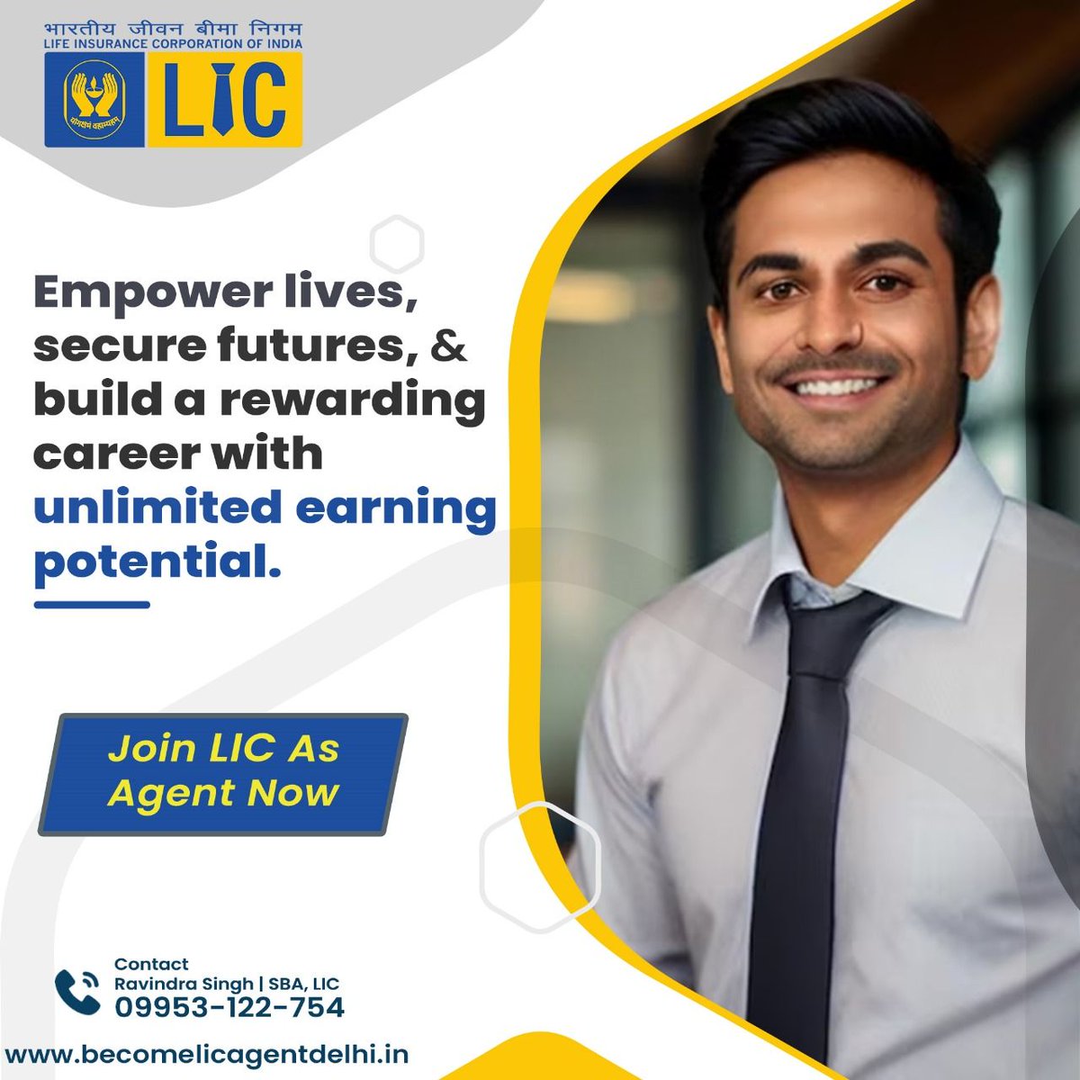 becomelicagent's tweet photo. Empower Lives, secure futures &amp; build a rewarding career with unlimited earning potential.
Join LIC As an Agent Now.
.
#lifeinsurance #lifeinsuranceagent #licpolicy #EmpowerYouth #postoftheday #licisthebest #licagent #viralpost #instagood #lic #LICAgents #licadvisor #lifeinsurer https://t.co/oBNQ5LBFGE