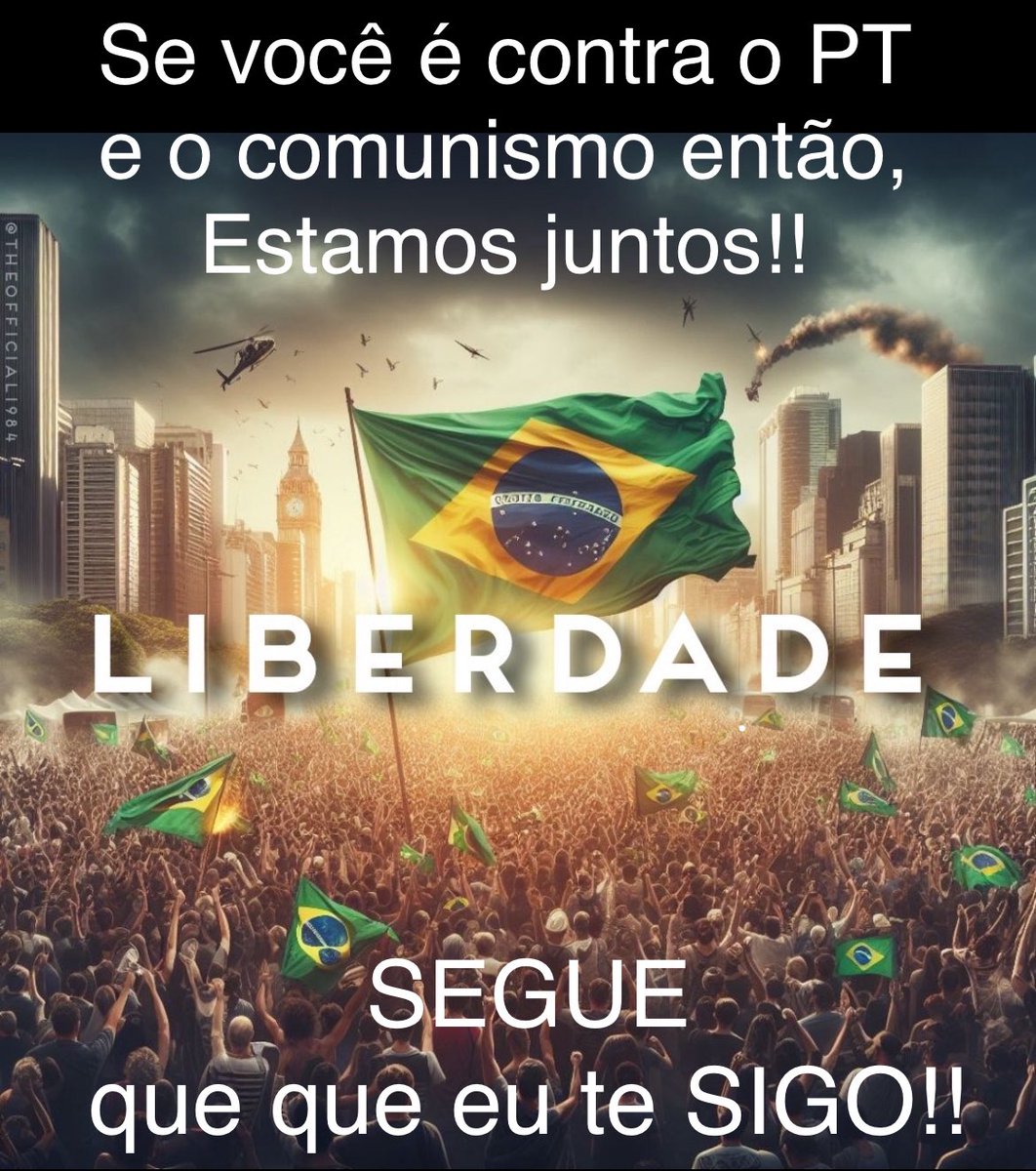 BOM DIA!!🇧🇷🇧🇷🇧🇷 FELIZ SEXTA-FEIRA A TODOS! ✅ Quer ganhar muitos seguidores hoje ? 🕒🔔 É só comentar, curtir e Rt 🟢🟡 Fortalecendo a Direita! 💪💪 SEGUE que eu te SIGO!!➡️▶️⏭️ 🇧🇷🇧🇷🇧🇷🇧🇷🇧🇷🇧🇷🇧🇷🇧🇷🇧🇷🇧🇷🇧🇷🇧🇷🇧🇷🇧🇷🇧🇷🇧🇷🇧🇷🇧🇷🇧🇷🇧🇷🇧🇷🇧🇷🇧🇷🇧🇷🇧🇷🇧🇷🇧🇷🇧🇷🇧🇷🇧🇷🇧🇷🇧🇷 🇧🇷🇧🇷🇧🇷🇧🇷🇧🇷🇧🇷#DIREITAforteUNIDA 🇧🇷