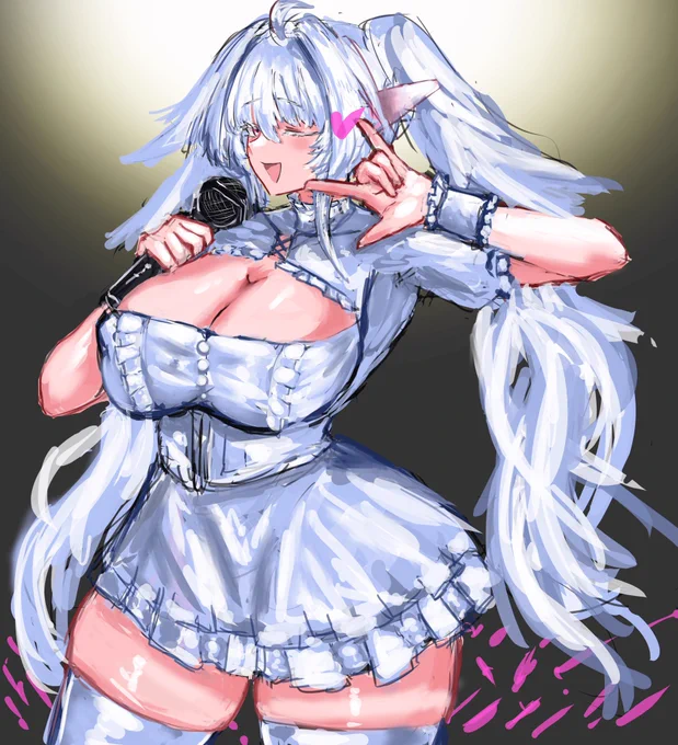 過去絵、アイドルなプーリンとその裏側 