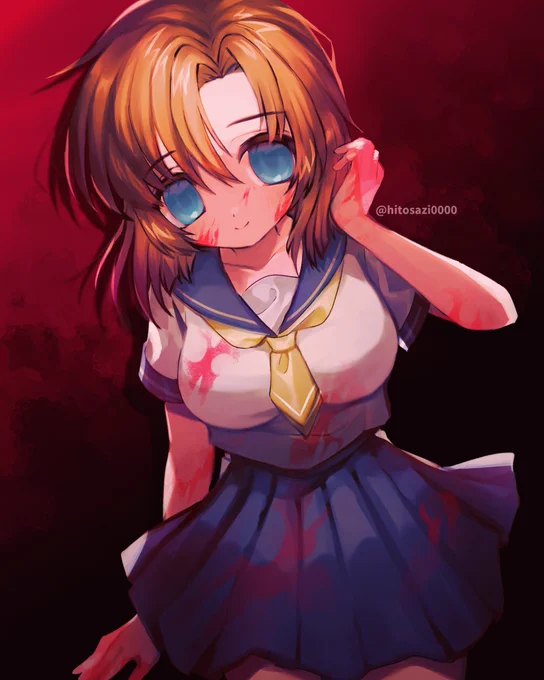 #higurashi #ひぐらしのなく頃に #ひぐらしFA #ひぐらし #竜宮レナひぐらしの竜宮レナさんを描きました! 