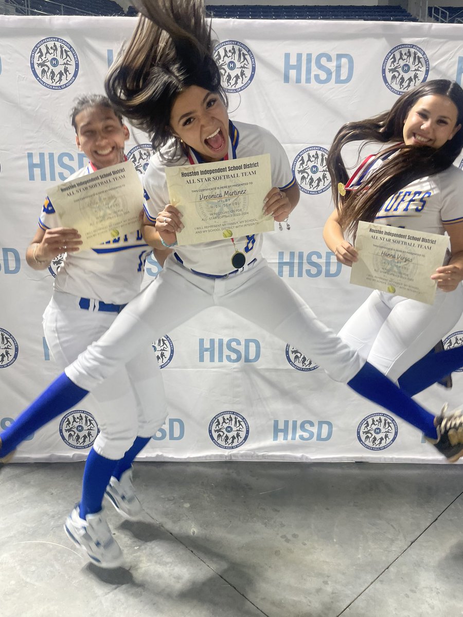 Congratulations to Milby Softball’s Senior All-Stars. #BuffTuff #GoBuffs