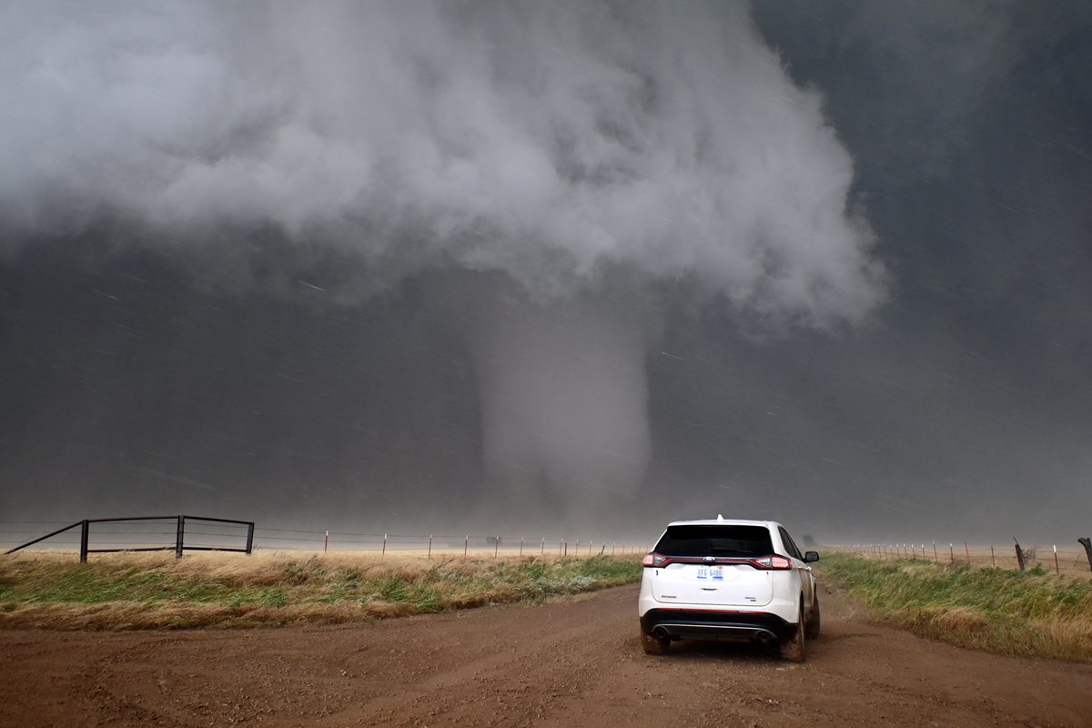 Today appears to have been a monumental day for the weather enterprise. This was arguably among the best-sampled tornadoes in human history from a data standpoint AND appears to have passed over mainly rural areas without casualties or major damage. Scientific perfection.