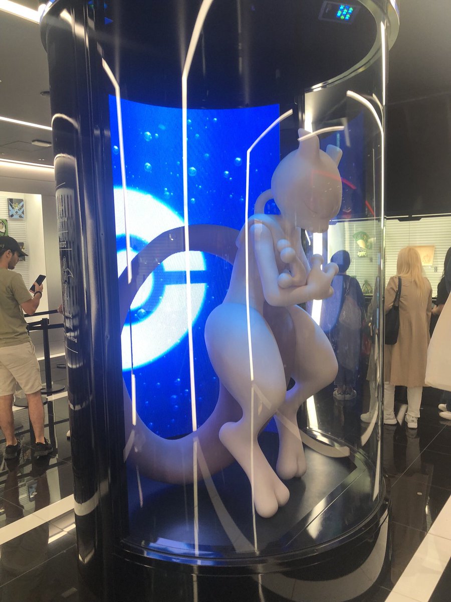 I genuinely felt excited looking at this amazing Mewtwo

(Pokémon center, Tokyo)