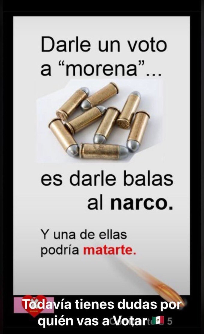 Yo #NoMeQuieroMorir Ni un voto al #NarcoPartidoMorena y sus aliados. #XochitlGálvezPresidenta