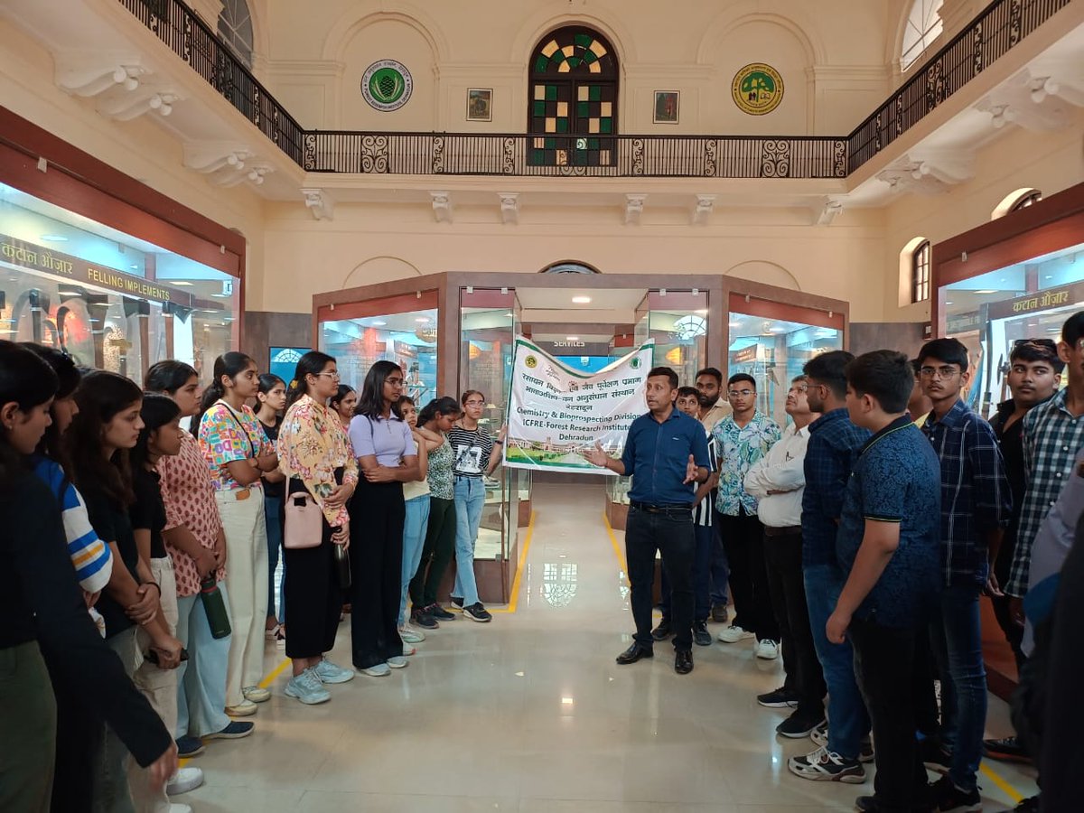 Chemistry and Bio prospecting Division, Forest Research Institute, ICFRE, Dehradun conducted an awareness programme under the mission LiFE on 16th May, 2024 for students of 10th and 12 standard and their faculty to sensitize them for using the healthy products for better health.