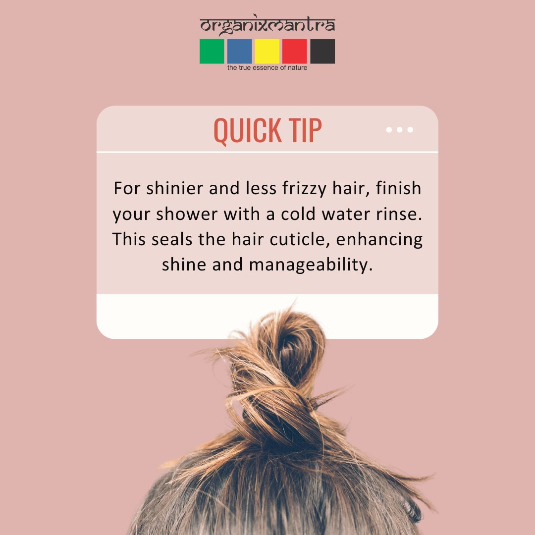 organixmantra's tweet photo. 🚿✨ End your shower with a cold rinse to boost shine &amp; reduce frizz! Discover the secret to managable locks with #OrganixMantra. Embrace natural, eco-friendly hair care. 🌿💦 #BeautyTips #ShinyHair #NoMoreFrizz #OrganixMantra
Shop Now https://t.co/qgyG8SGGuz https://t.co/lLwQGIzcwp