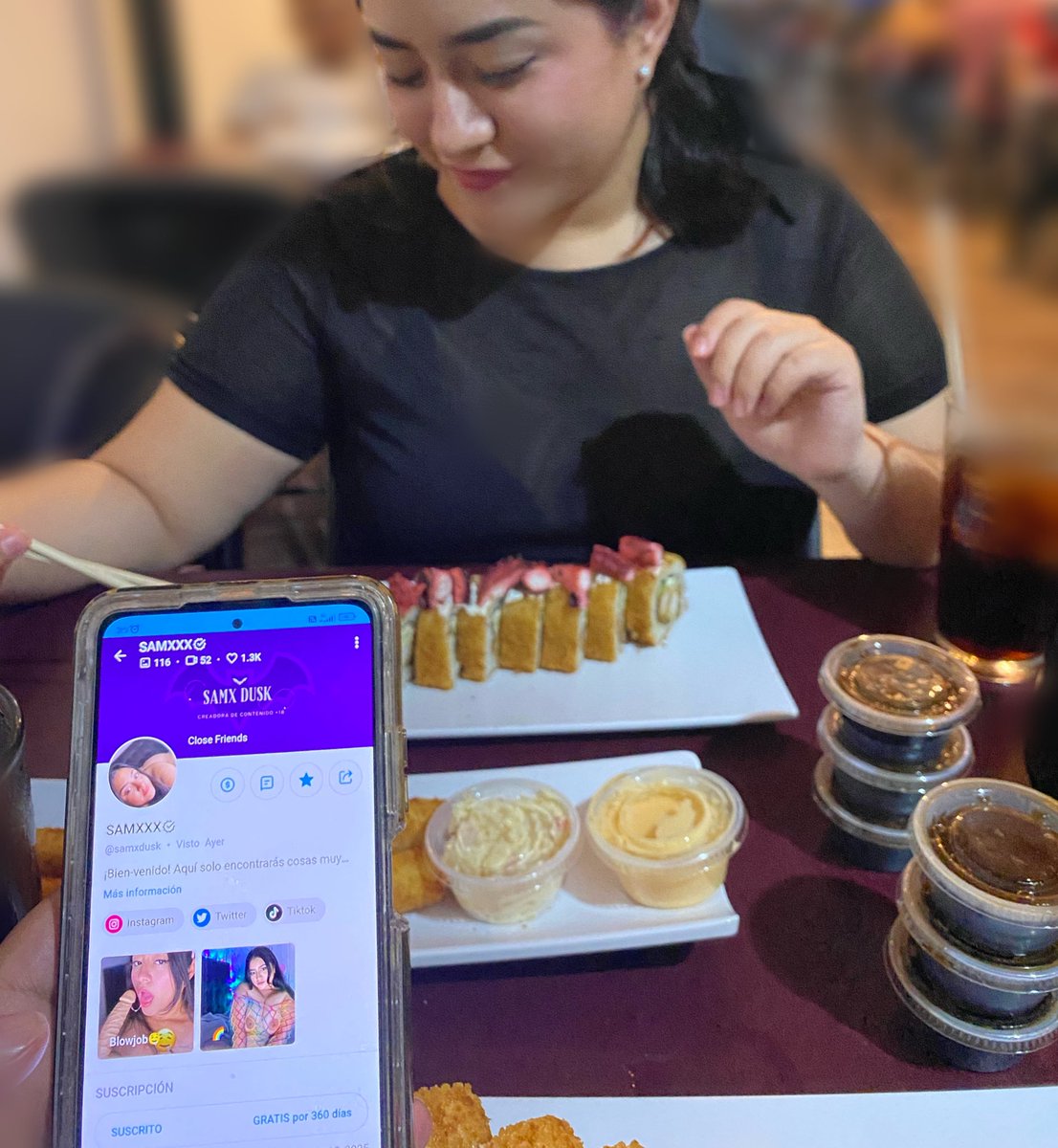 samxdusk's tweet photo. un sushito o q? https://t.co/kXstQEFSo2