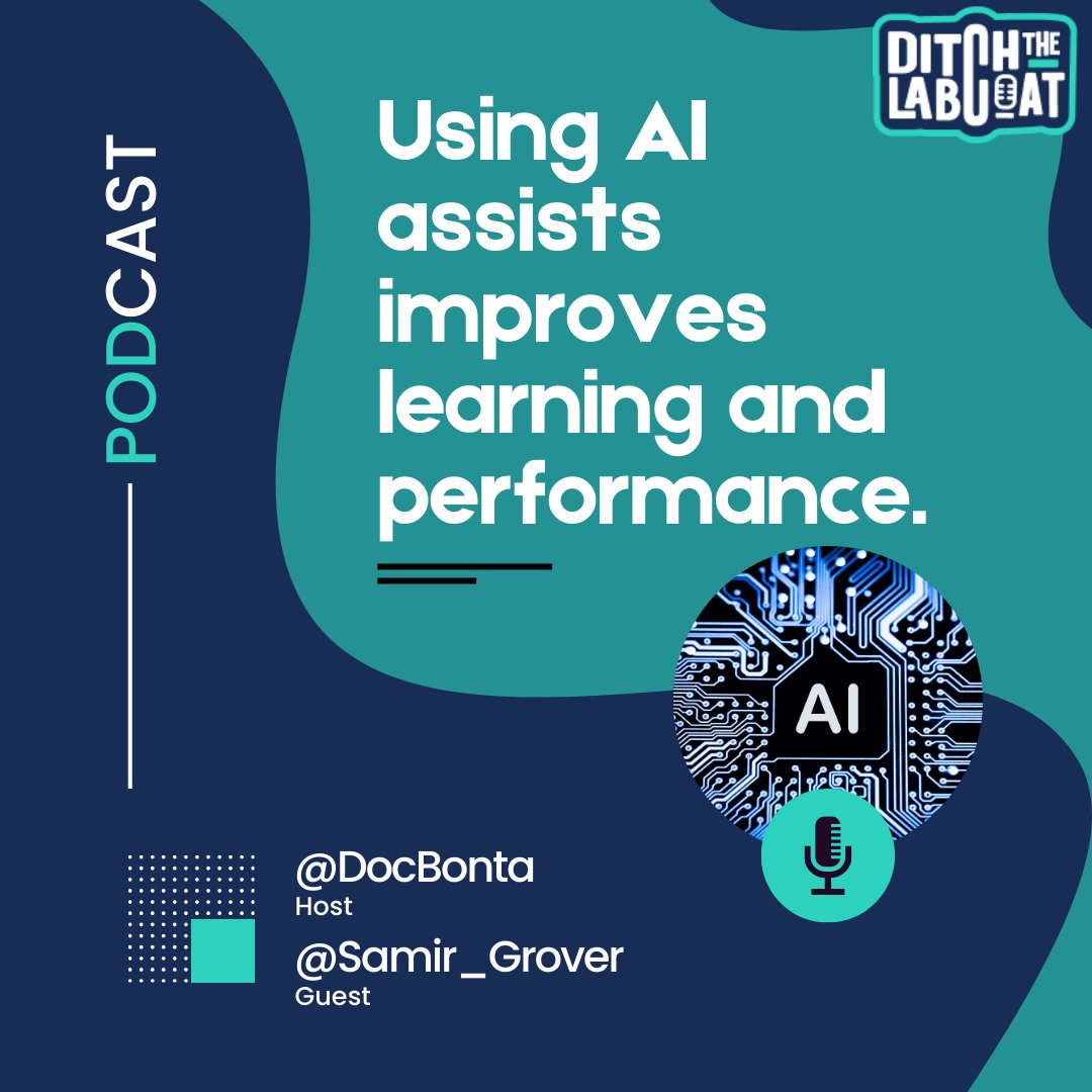 Discover how AI assists in improving learning and performance! 🧠 Listen now on labcoat.fm or explore more insightful episodes at ditchthelabcoat.com. #AIinEducation #LearningTech