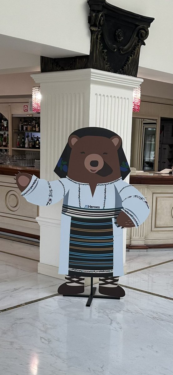 timisdev's tweet image. Exciting times at @jsheroes 🚀 Fantastic talks, inspiring speakers, and a great community. Check out jsheroes.io for more. #JavaScript #TechConf