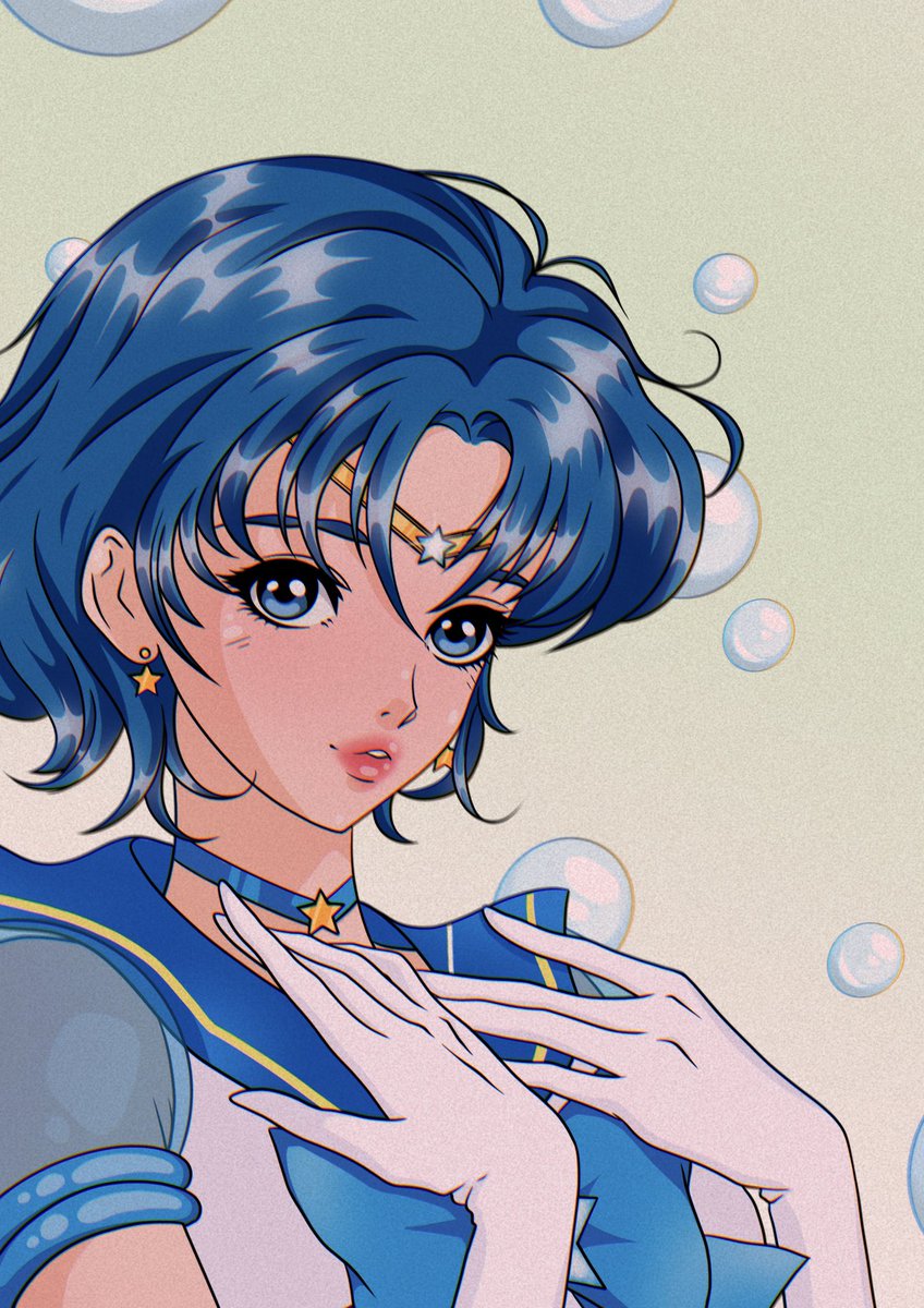daria_kame's tweet photo. Sailor Mercury by Daria Kame 🫧

#art #fanart #SailorMoon #anime #AnimeArt #sailormercury https://t.co/gaZFeOkoJJ