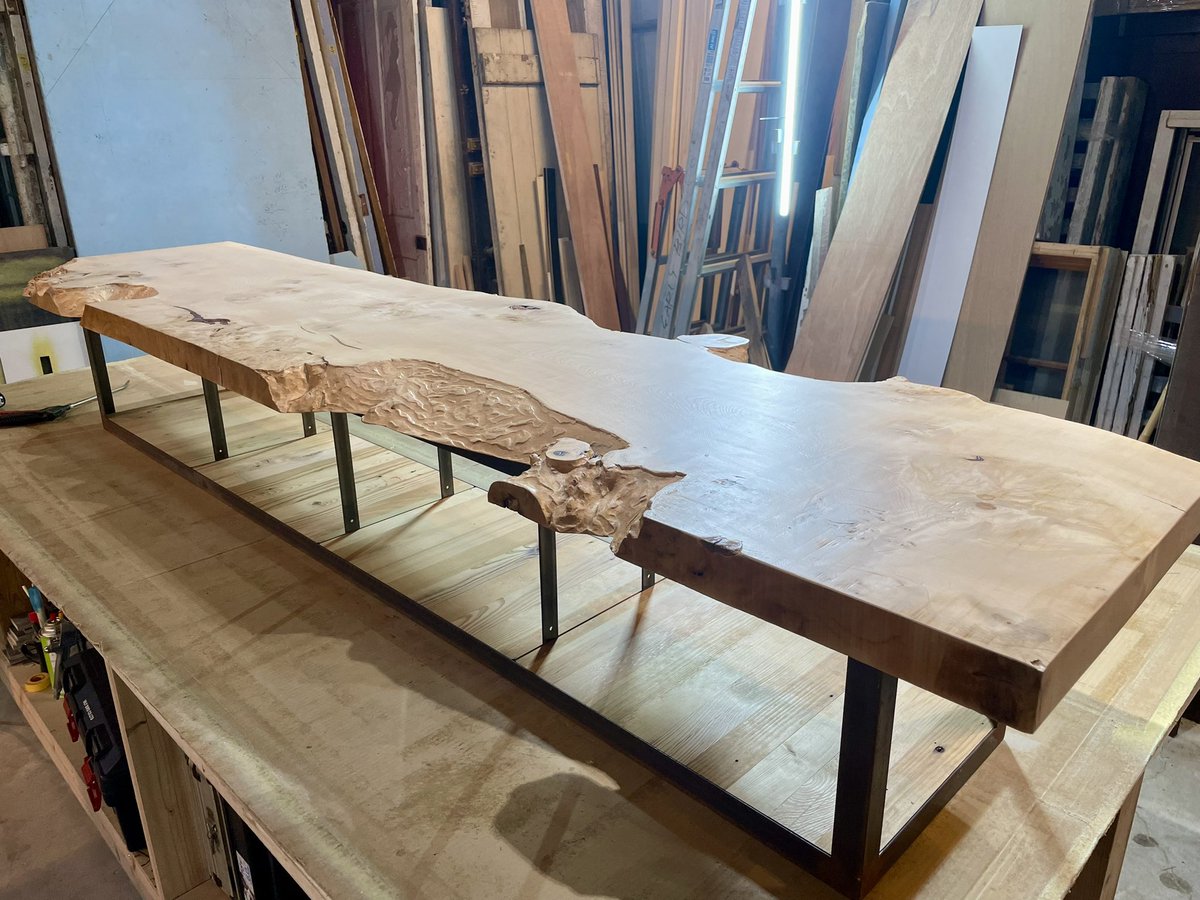 Earlybirdandco's tweet image. THINGS WE MADE
Japanese chestnut
#chestnut #table #storefixture #earlybirdantique
#アーリーバード　#福岡　#福津市　#津屋崎　#オーダー家具　#店舗什器製作