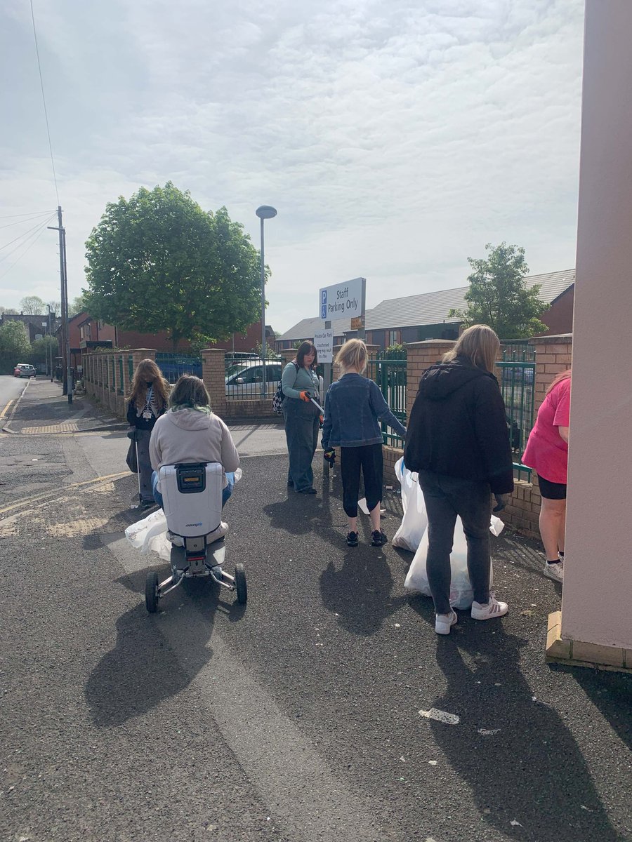 SOTCollege's tweet photo. Our brilliant Foundation students have been working really hard to support our local community! 🎉🌠

Firstly, the group worked tirelessly alongside the Canal & River Trust to help clean up the surrounding canal towpaths as part of the big spring clean! 🚮

The group have also recently visited the Hanford Recycling Centre to look at ways Stoke-on-Trent City Council recycle our waste. A special thanks to Neville Bradshaw who explained the recycling process brilliantly. ♻️

To round off an incredibly busy month for our students, they visited Petty Pool Outdoor Education Centre for their residential funded by Sport England. Students enjoyed activities that took them completely out of their comfort zone, helping build confidence. Activities included zip lining, canoeing, archery, and the eliminator wall challenge! 🧗🏞️

A special thank you to Dan, Emma and all of the staff at Petty Pool for making the experience an amazing one! 👏  #LoveSoT