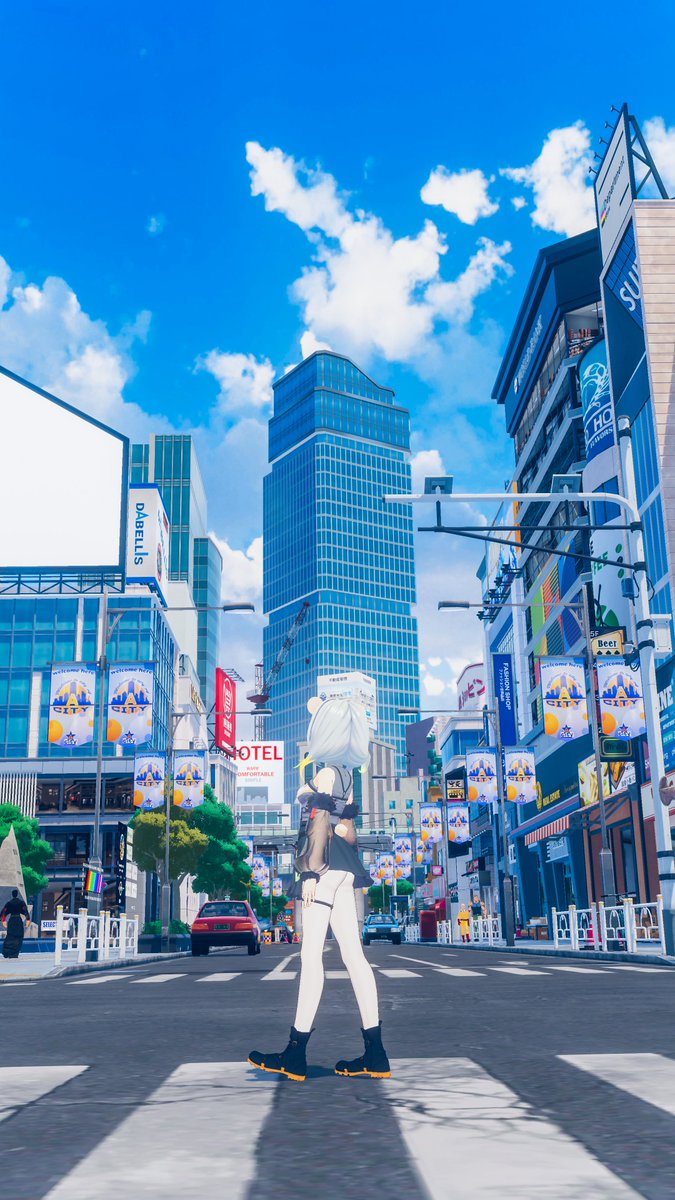luoyv_panda's tweet photo. 大城市，小旅者
VRChat写真
MAP:One Punch Man - City A
#VRC #VRChat #VRChat_world #VRChat_world紹介 #VRChatワールド紹介 https://t.co/GrDFuNAspN