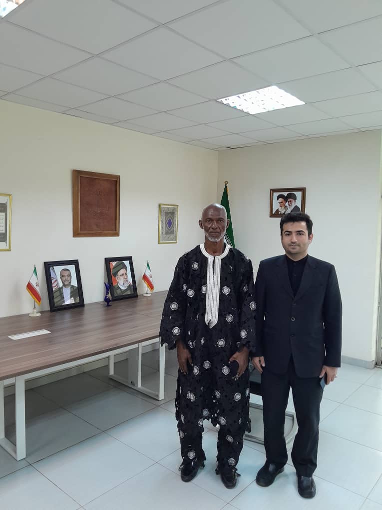 ddtvmediagh's tweet photo. Yusif Krobo-Edusei, the Propaganda Sec. of Positive Action Now (PAN), a Pan African political pressure group of the Convention People's Party which is based in Ghana, was at the Iranian Embassy in Accra yesterday to sign the book of condolences on behalf of the CPP pressure group https://t.co/Kdp9QTwmkE