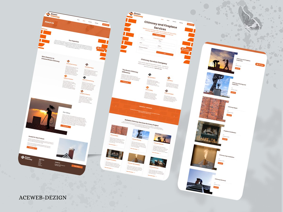 Chimney and Fireplace Services Website
#wix  #Website #WixExpert #WebsiteDesign #WixSEO #ecommerce #BusinessSolutions  #WixWebsite #WixStudio #fireplace #repair  #squarespace #shopify #squareonline #company #services