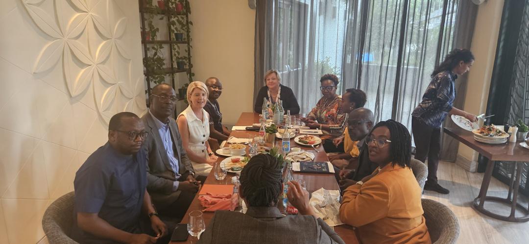 Met w/@NStottDespoja ,candidate for re-election to a second term on the Committee on the Elimination of Discrimination against Women (#CEDAW) – who’s in #AddisAbaba this week to meet w/ African leaders & CEDAW’s partners to discuss challenges & good practices for #EVAWG & #GEWE