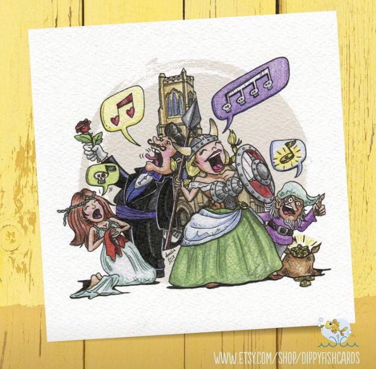 A card for opera lovers. I TOLD you I was niche…