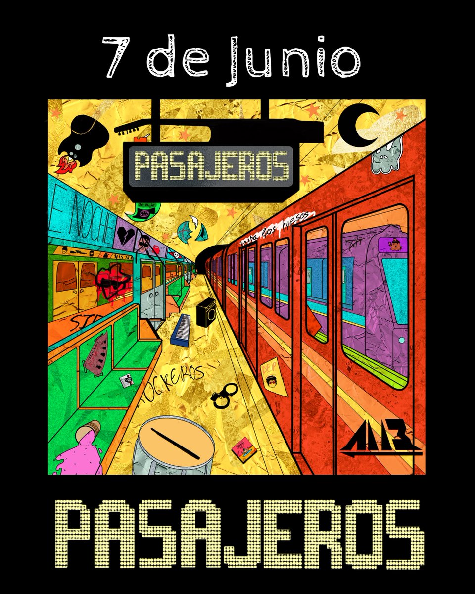 all3_official_'s tweet photo. El 7 de junio, nuestro 2° Ep, PASAJEROS, estará disponible en todas las plataformas ❤️‍🔥
Empieza una nueva etapa de ALL3, con música en español como muchos deseabais, una etapa que nos ilusiona mucho y que esperamos que la acojáis con mucho cariño 👊🏻
Esto solo acaba de empezar#all3 https://t.co/orNUFhiDar