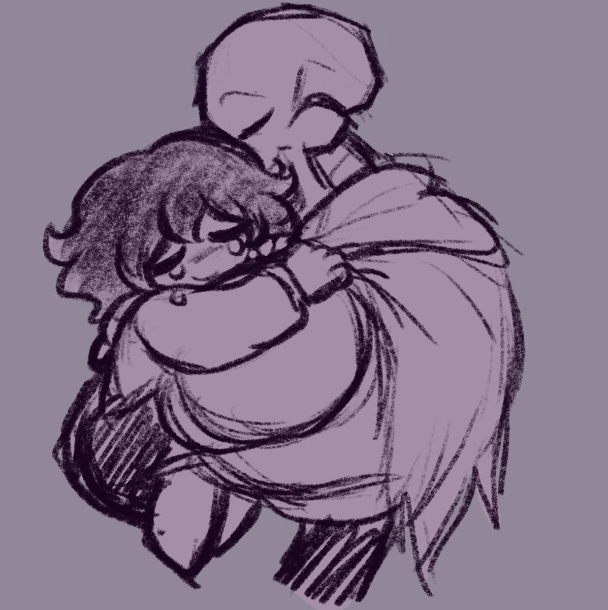 I’ll never know what compelled me to draw them this way
#undertale #papyrus #frisk